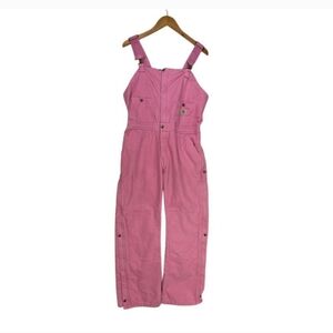 ISO vintage carhartt pink overalls